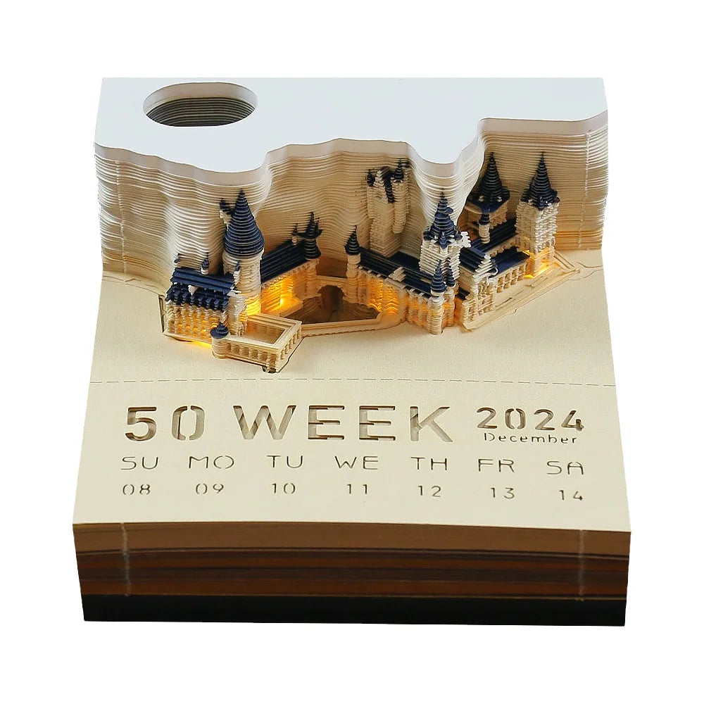 Drop Shipping Notepads Custom Logo Printed Post Notes Paper Block Notepad Acrylic Memo Pad Holder Memo 3D NotePad