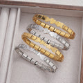 AliExpress Hot Selling Italian Module Charm Bracelet for Women 9mm Stainless Steel DIY Fashion Accessories for Gift