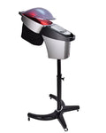 Professional O3 Ozone Micro Mist Hair Steamer with Salon Red/Blue LED Lights Hair Treatment Steam Feature with 7 Lights