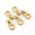 Meetee ZT209 5# Nylon Zip Pocket Repair Kit Sewing Tool Accessories Hanging Light Gold-plated Zipper Slider