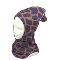 Jacquard Kids Full Face Ski Mask Custom Knitted Snow Fashion Fleece Balaclava Tassel One Hole Warm Dobby Manufacturer