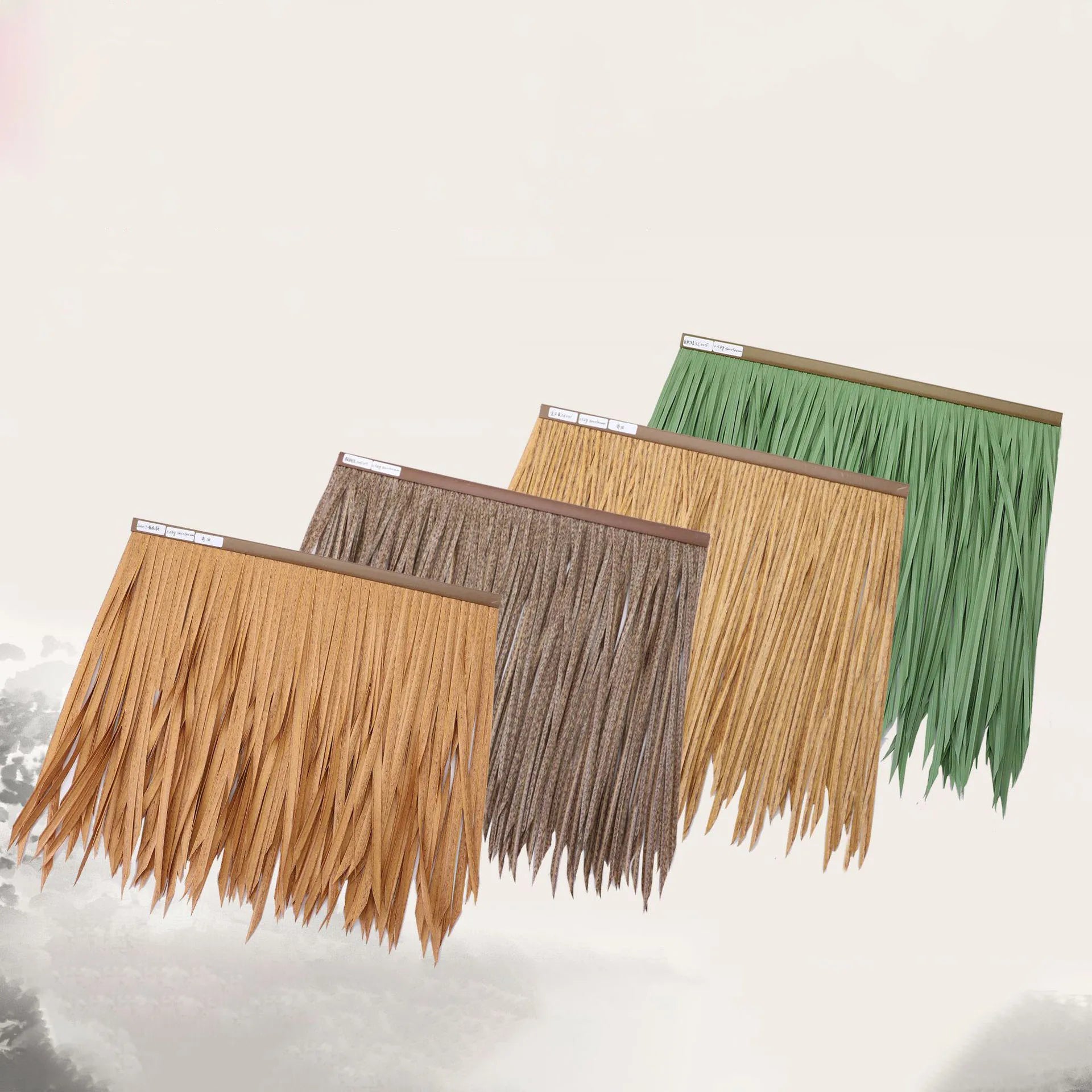 Factory Wholesale Eco-Friendly Synthetic Thatch Roof Synthetic Straw Roof