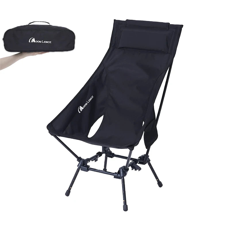 Custom Adjustable Oversized Beach Chair High Back Luxury Camping Lawn Chair for Adults Fishing and Garden with OEM Logo