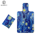 Space Sky Water Color Vegan Suede Pilates Accessories Towel 2in1 Sweat Absorbent Platform Cover Pilates Reformer Mat