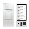 24 Inch Wall Mount Self Service Cash Register Finger Wirting Screen Kiosk with Thermal Printer