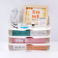 Desktop A4 Paper File Tray School Document Sorter Office Multi-layer Stackable Storage Rack Holder Magazine Holder