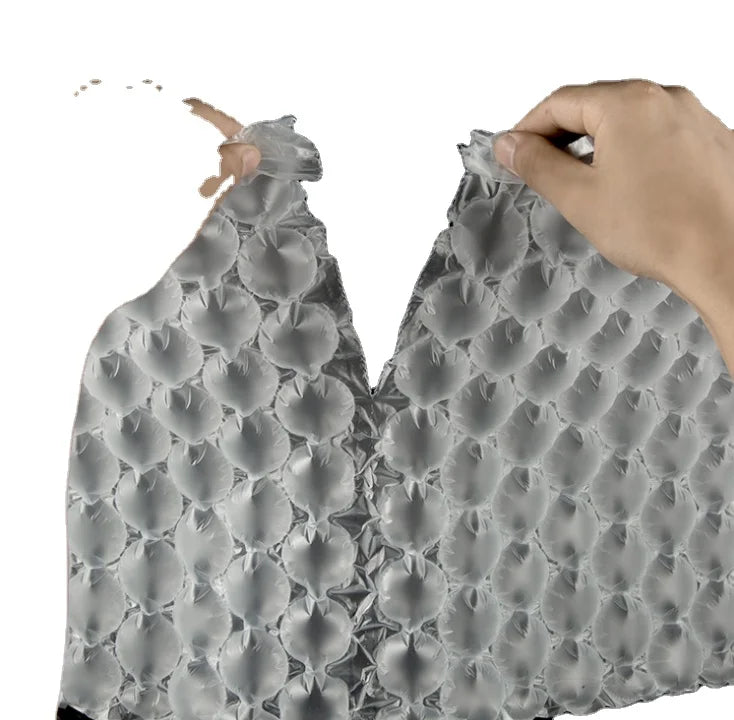 Air Column Inflatable Bubble Bag Shockproof Logistics Buffer Fragile Bale Cushion Packaging Roll Film PE Transparent Protective