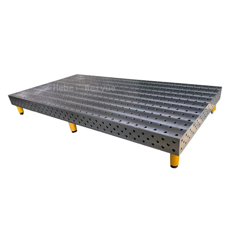 Cast Steel Iron Welding Table 3D 2D Top Quality Reusable Fixture Rotating Welding Table