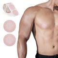 Xinke Non-woven Fabrics Man Nipple Cover 50 Pairs/roll ultra Thin Sport Seamless Invisible Safe Adhesive Nipple Pasties