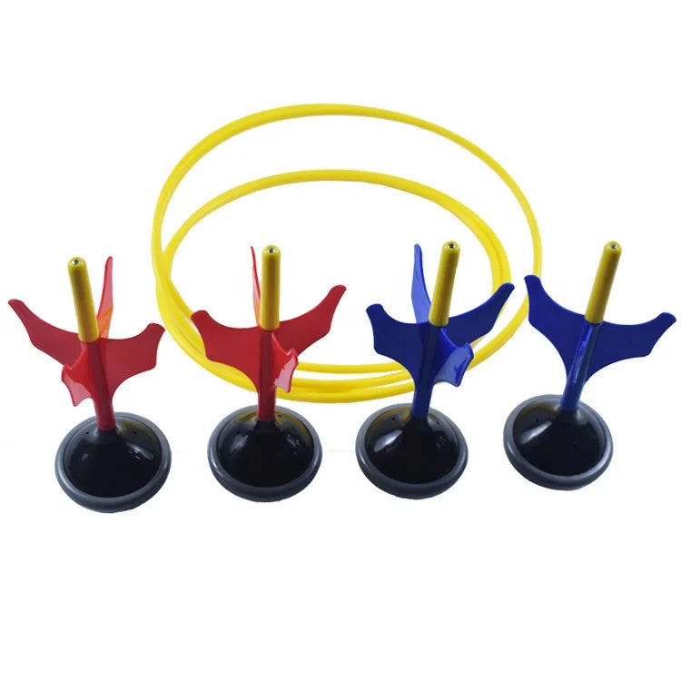 Classic Family Toss Game Outdoor Set Soft Tip Lawn Darts for Fun and Leisure