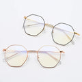 Gaming Glasses Anti Blue Light Blocking Protect Eye Metal Frame Blue Filter Computer Eyeglasses