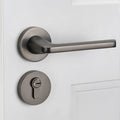 Modern Luxury Door Lock Hardware Zinc Alloy Lever Door Handle Set for Wooden Interior Doors