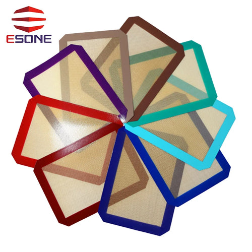 0.75mm Thickness Customized Silicone Coated Fiberglass Baking Mats Silicone Baking Sheet