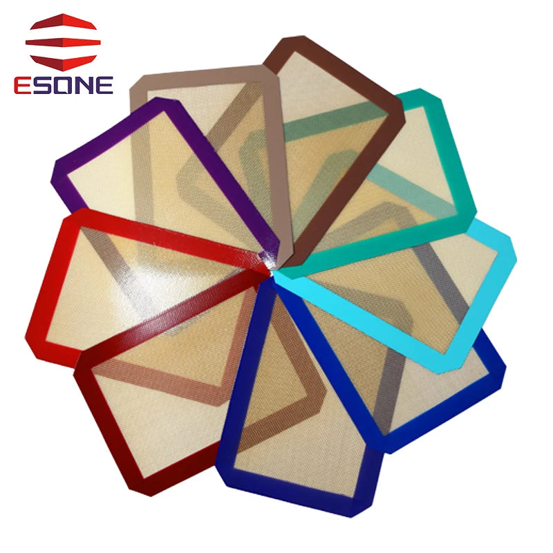 0.75mm Thickness Customized Silicone Coated Fiberglass Baking Mats Silicone Baking Sheet MegaBDM