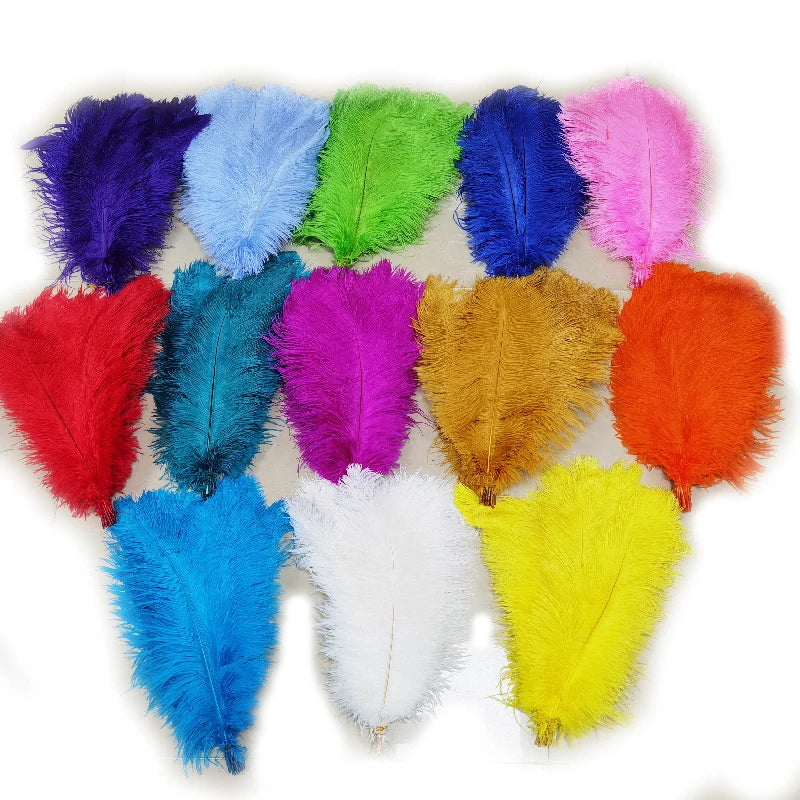 China Manufacturer Factory Cheap Price Artificial Ostrich Feather in Different Colors Feather Ostrich Plumes