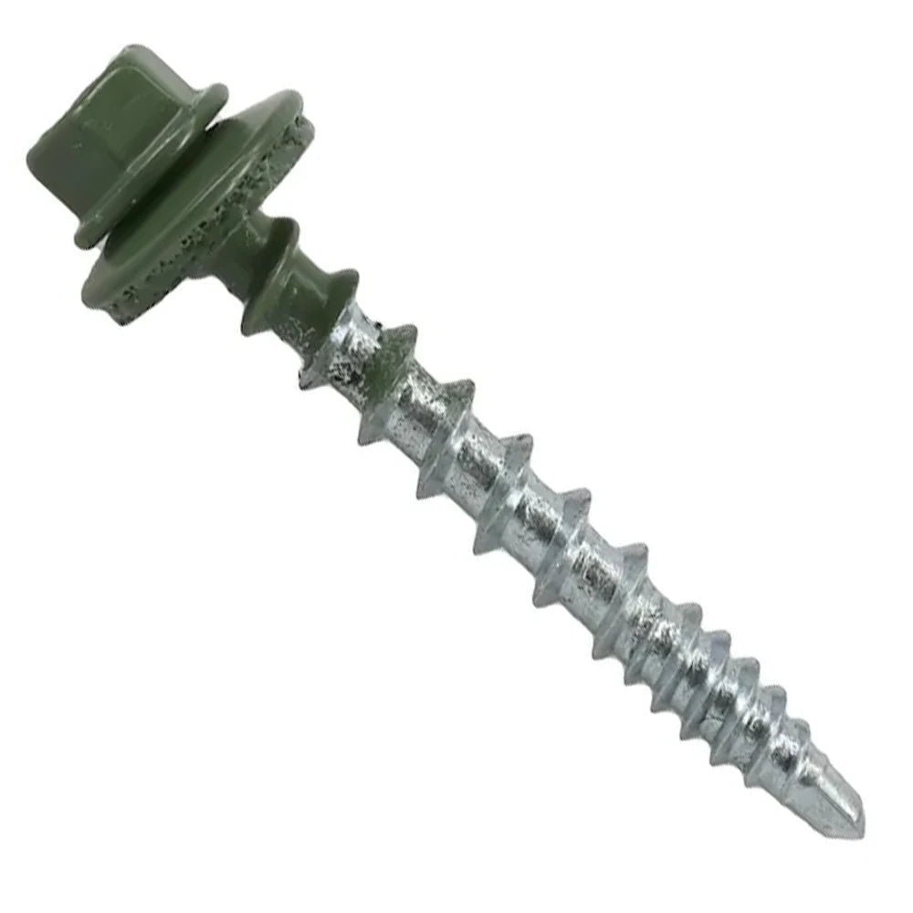 Self Drilling Hex Screw Hot Dip Galvanized 90mm Flat Head Hex Flange Washer Head Self-drilling Screw