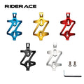 RIDERACE Bicycle Water Bottle Cage Lightweight Aluminum Alloy Kettle Rack MTB Road Bike Durable Cup Holder for Outdoor Cyucling