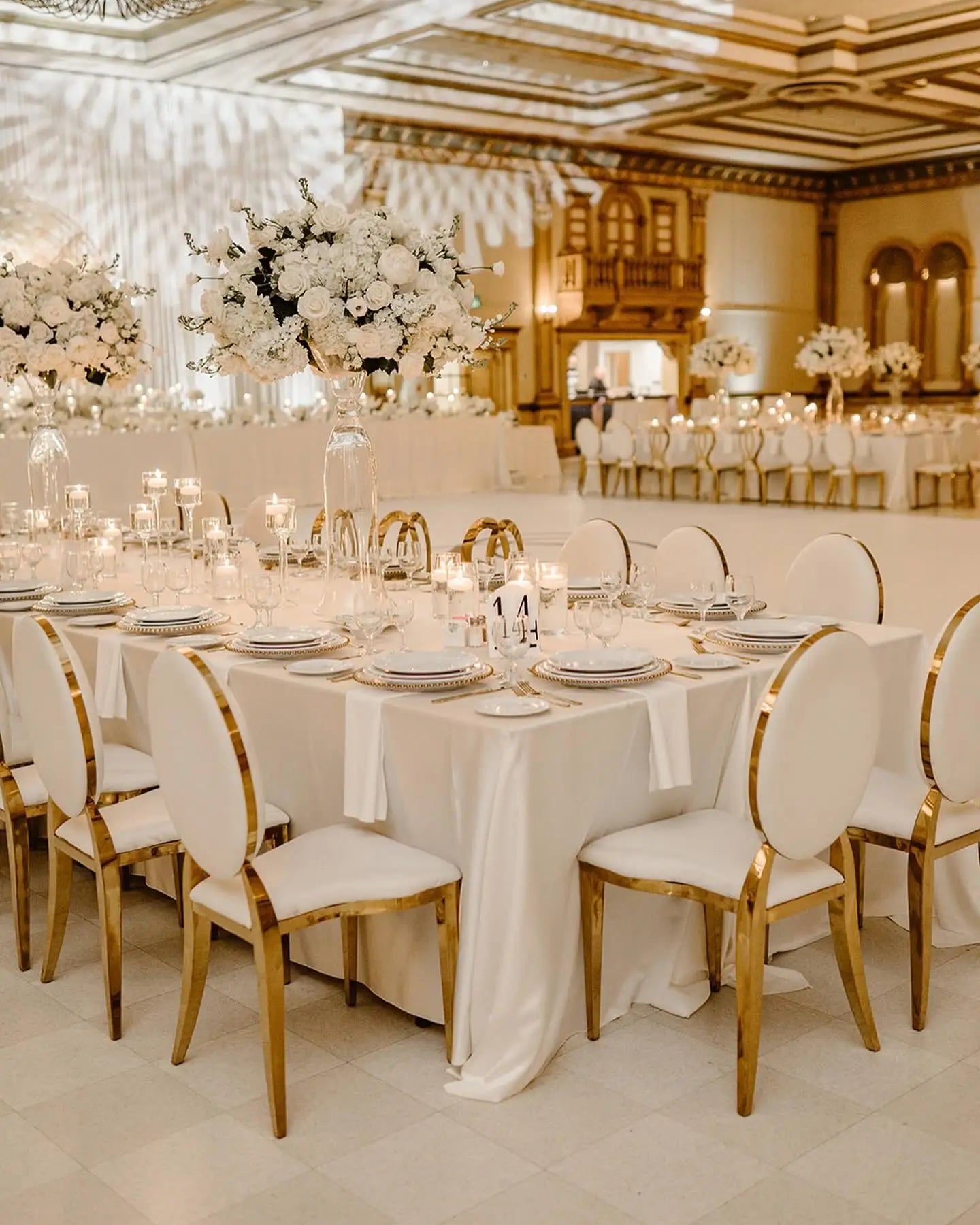 Best Selling Gold Stainless Steel Chairs for Banquet Hall for Weddings Parties  Furniture French Style Restaurant Chairs