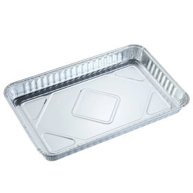 Foil Sheet Cake 32x20x3cm Airline Aluminium Foil Tray Food Serving REC32203F Oven Liner Oven Baking Pan Dish Yysmallcap