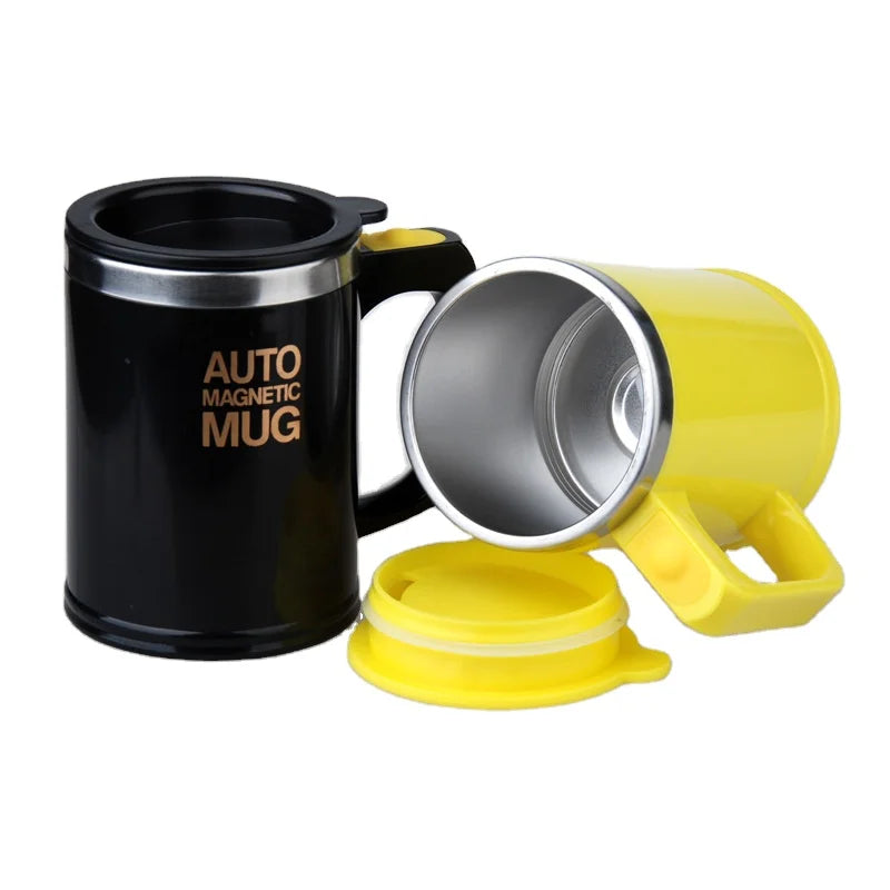 Self Stirring Mug Tea Auto Mixing Cup Magnetic Sublimation Stainless Steel Coffee Cup for Office