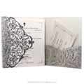Laser Cut Wedding Invitation Slay- up Business Cards and Customized Birthday Invitation Cards RSVP Cards