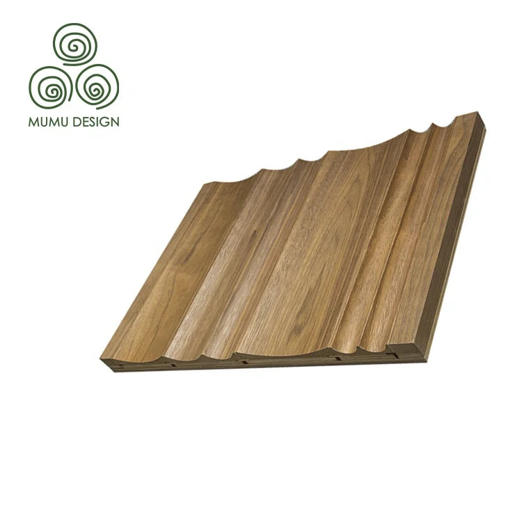 Balcony Customized Exterior Wood Wall Ceiling Kitchen Floor Decorative Slat Wallboard Panels