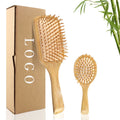 Good Quality Wholesale Air Cushion Comb Private Label Wide Tooth Hair Brush-Natural Wooden Comb Instead Brush Bamboo Hair Brush