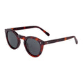 Retro Round Mazzucchelli Custom Logo Cellulose Acetate Frame Gold Polarized Sunglasses