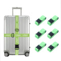 Custom Polyester Luggages Belt Strap Fabric Adjustable Suitcase Belt Fashion Color Printed Travel Bag Belt Purse Strap