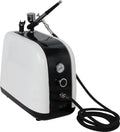 HS-386K Portable Mini Airbrush Compressors Set Electric Oil-Free Piston Gravity Feed Durable Copper Material