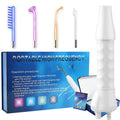 Youtube Hot Selling High Frequency Therapy Wand Neon Argon Machine Hair Massage Comb Facial Skin Care Facial Massage Bar