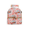Insulated Cooler Bag Dual Compartment Lunch Cooler Bag For Kids Waterproof Picnic Thermal Bag