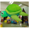 Custom Inflatable Sea Turtle Cartoon With Led Light Turtle Model Balloon for Marine Animal Themed Activity Decoration