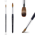 Wholesale Popular Nail air Brush Factory Wholesale Wood Handle 100% Pure Kolinsy Hair Nail Brush Sest Nail Art Brush