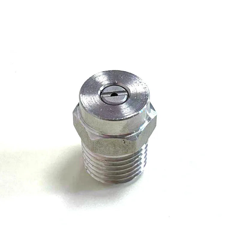 1/8 Stainless Steel Short Type High Pressure Flat Fan Spray Nozzle for Fire Proofing