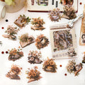 30 Pcs/pack  Sticker Pack Coffee Diary Series Coffee Notebook DIY Material Decoration Stickers 6 Models for Choose