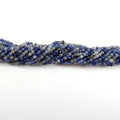 Gemstone Blue Point Stone Blue Stone 2mm Faceted Beads for Jewelry Making