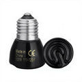45mm Manufacturer Ceramic Heater Emitter Bulb Heating Lamp 110V 220V Infrared Pet Reptile Mini Ceramic Heater MegaBDM