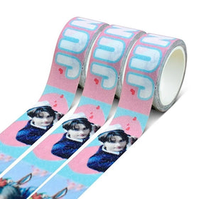 Custom Frosted Washi Tape Suppliers Korean Kopp Style Journal Roller Masking Washi Tape