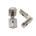 M4 M5 M6 M8 T Slot L Shape Interior Connector Hidden Angle Slot Connectors T Slot Nuts Industrial Aluminum Alloy Wire EDM