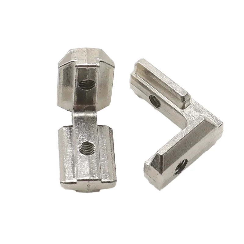 M4 M5 M6 M8 T Slot L Shape Interior Connector Hidden Angle Slot Connectors T Slot Nuts Industrial Aluminum Alloy Wire EDM