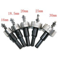 5-piece High-speed Steel Serrated Hole Opener Aluminum Plate Iron Plate Drilling Bit Set