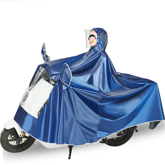 Single Men Women Motorcycle Plastic PVC Waterproof for for Adults Outdoor Tour Riding Rainy Days Thickening Custom Logo
