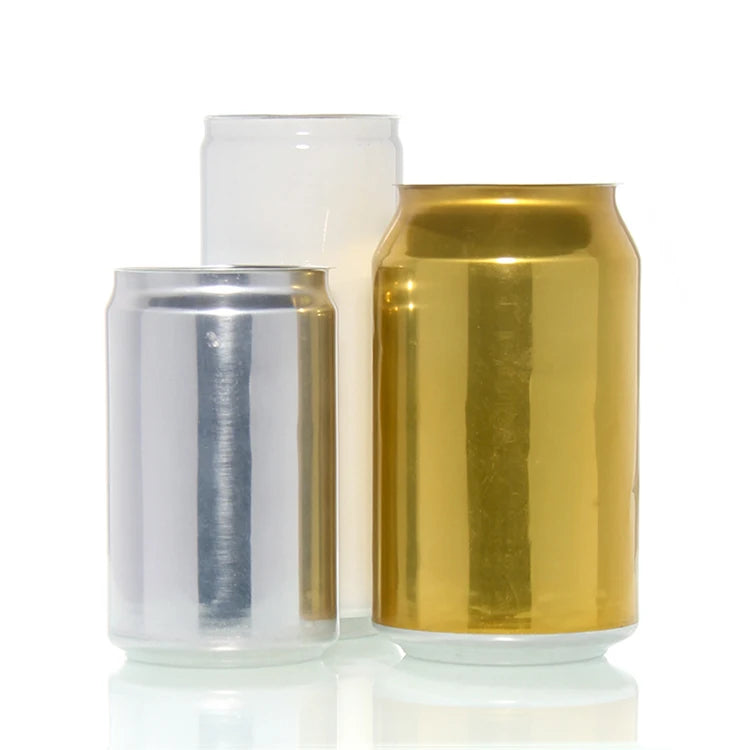 Custom 180ml 250ml 300ml 330 Ml 500ml 12oz 8oz Slim Matte Printed Empty Round Aluminium Can for Beer Coffee Beverage