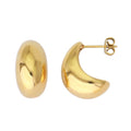 Tarnish Free Jewelry Hypoallergenic Droplet Waterdrop Dangle Drop Earring Stainless Steel Chunky Teardrop Gold Earring