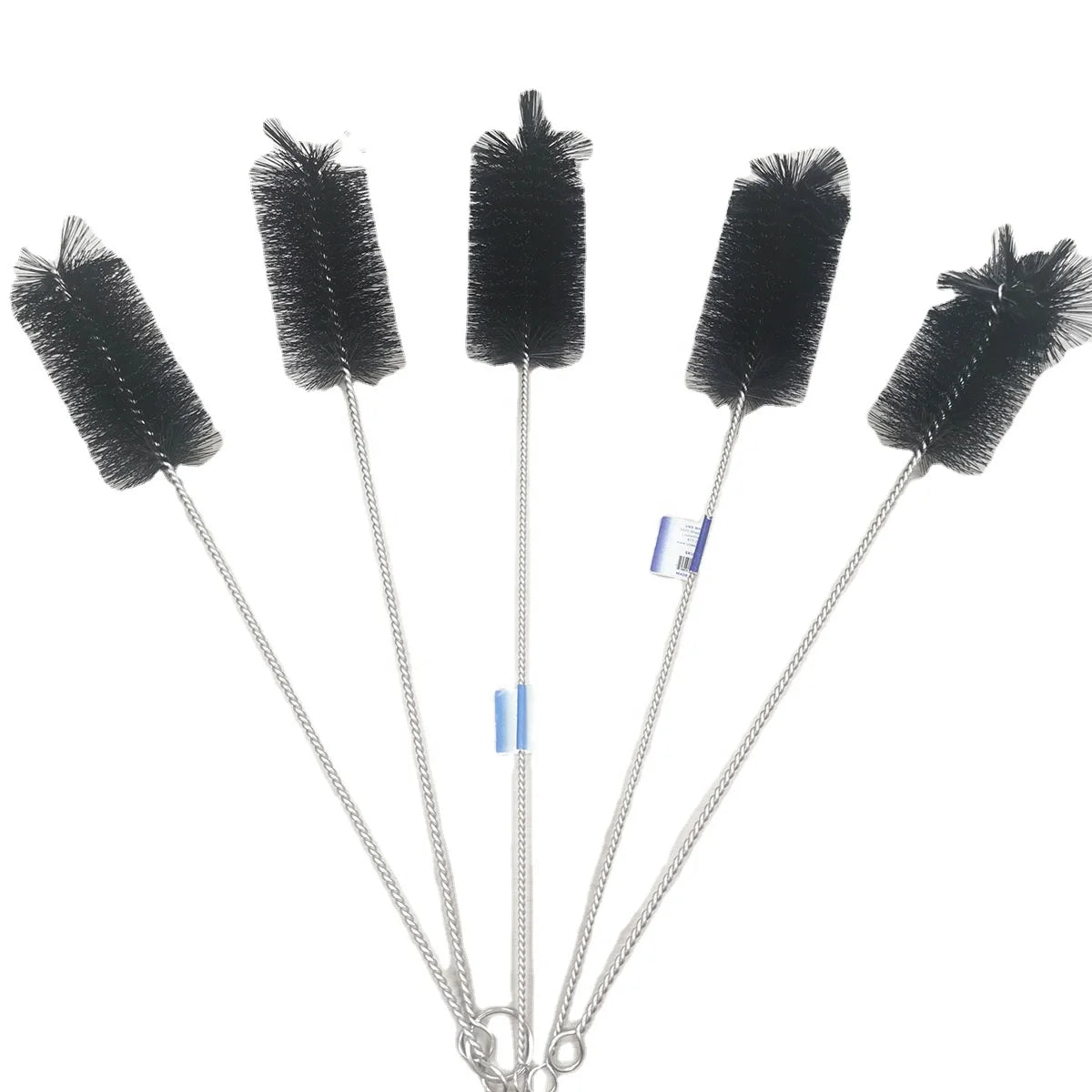 Custom Handheld Cleaning Brush with Extra Long Handle 304 Stainless Steel and Eco-Friendly Nylon Bristles for Household Use