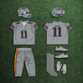 Quality Polyester Youth American Football Jersey Sublimated American Football Wear Embroidered American Football Uniforms