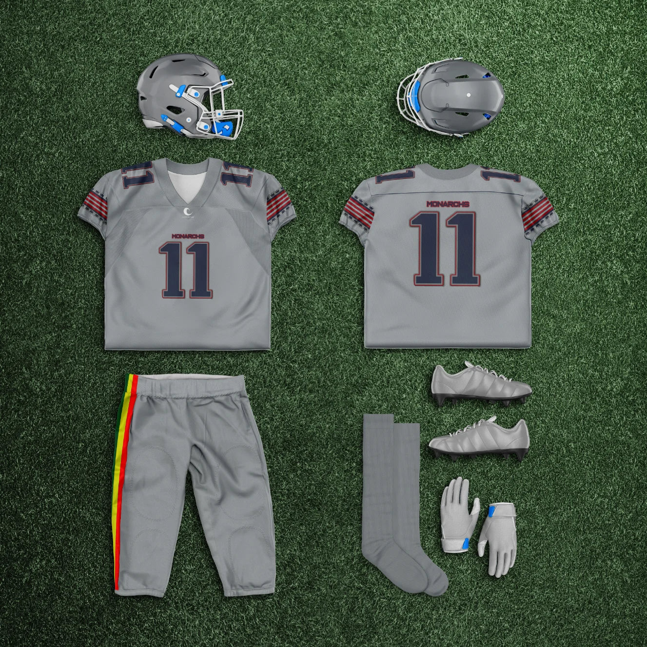 Quality Polyester Youth American Football Jersey Sublimated American Football Wear Embroidered American Football Uniforms