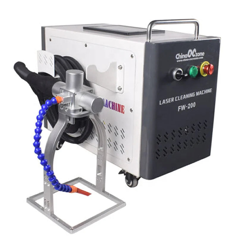 EU Stock Chinacnczone Pulsed Air-cooled JPT Multimode Flat-top Beam Laser Cleaning Machine for Metal Wood Clean Oil/Paint Remove