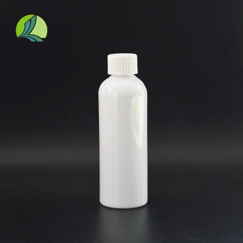 Cheap High-quality White Plastic Liquid Bottle 100ml Reagent Bottle PET Emulsion Cosmetic Dispenser Bottle